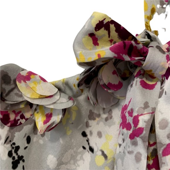 Ann Taylor Loft Floral Print Dress size 8 - Picture 3 of 9